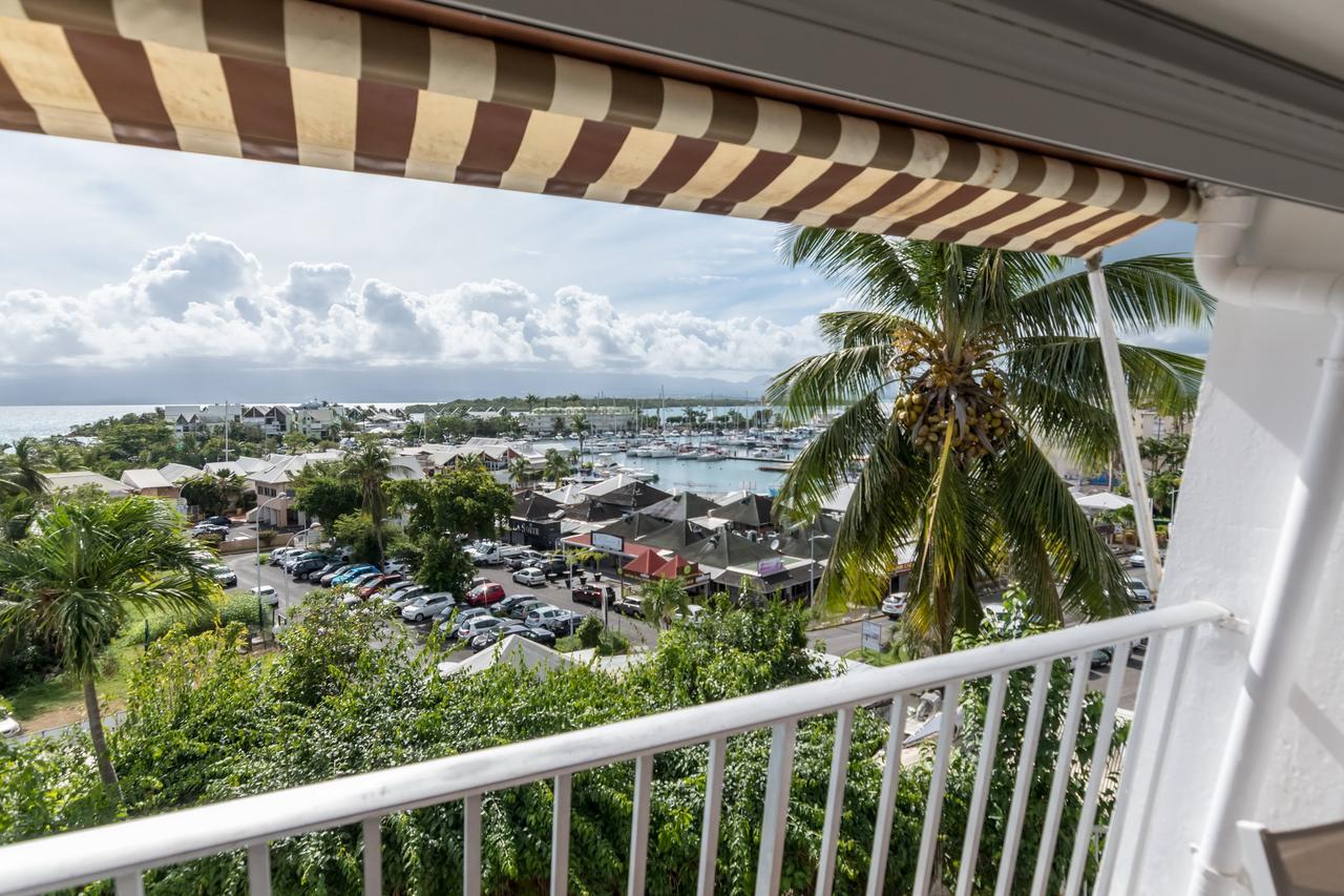 Superbe Studio En Duplex, Vue Sur Mer Et Piscine Apartment Le Gosier  Exterior foto